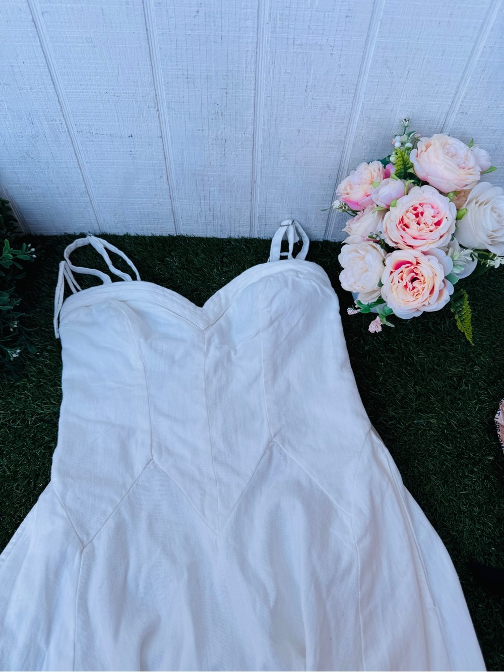 Free People
Another Season Midi Dress White Sweetheart Neck Sz S Small NWT $198 - Picture 6 of 16
